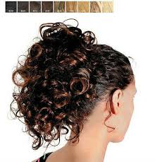 Extension clip facile da applicare e perfetti. Extension Invisibile Pinza Mollettone Con Mezza Coda Riccia Capelli Sintetici Co Ebay