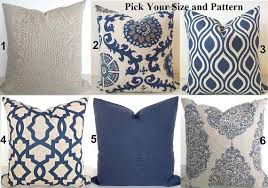 Blue Throw Pillows Navy Blue Throw Pillow By Sayitwithpillows Blue Throw Pillows Navy Blue Throw Pillows Tan Throw Pillow