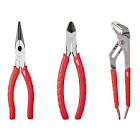 Straight Jaw  Long Nose and Diagonal Cutter Pliers Kit  3-Piece  48-22-6331 Milwaukee Tool