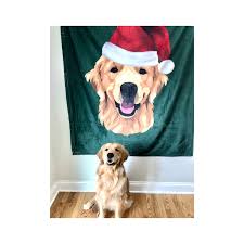 Maybe you would like to learn more about one of these? Pet Dog Lover Christmas Gift Dog Photo Blanket Etsy Dog Lovers Christmas Dog Photos Personalized Pet Blanket