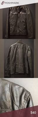 Zara Man Faux Leather Jacket In 2020 Leather Jacket Faux Leather Jackets Zara Man Jacket
