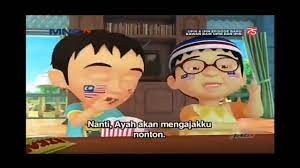 Ya, mereka adalah upin dan ipin. Upin Dan Ipin Dan Kawan Kawan Episod Baru 2015 Sal Kaa