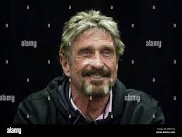 John mcafee hi-res stock photography and images