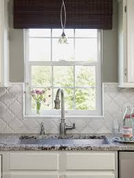 The tile is exclusive to mission stone & tile in nashville. Beveled Arabesque Tile Glossy White Design Ideas