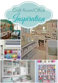 As in 44 different craft rooms or creative spaces!! Craft Room Inspiration From Pinterest All Things Heart And Home