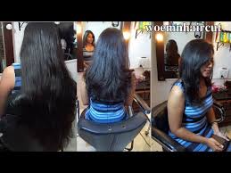 Thick long layered hairstyles with bangs. Thick Long Hair Got Moderate Layers Cut Youtube