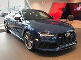 2017 Audi Rs7 Performance In Ascari Blue Metallic Available Today At Audi Columbus Audi Rs Audi Sportback Audi Rs7