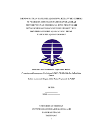 Check spelling or type a new query. Contoh Laporan Pkp Ut Pgsd Ipa Pesawat Sederhana Jenis Pengungkit Pemantaan Kemampuan Profesional Pdgk4560