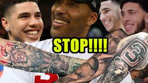 Lamelo ball is an american basketball player in the national basketball league. More Tattoos Lavar Speaks On Lamelo Lonzo Liangelo New Tattoos Soon Will Cover Everything Youtube