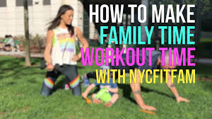 10 ways to exercise as a family
