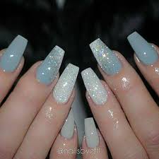 Unfollow glitter acrylic nails to stop getting updates on your ebay feed. Glitter Acrylic Nails Blue Nailstip