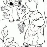 Stitch himself looks awfully fun in these printables. Coloring Page Stitch And Elvis