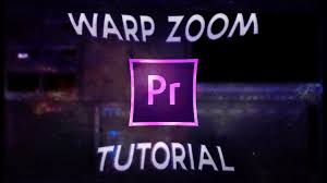 Quick Warp Zoom Tutorial Adobe Premiere Pro Cc 2015 Premiere Pro Cc Premiere Pro Adobe Premiere Pro