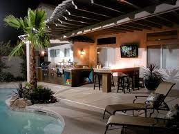 Swimming pool and outdoor kitchen designs. Swimming Pool Paradise Diy