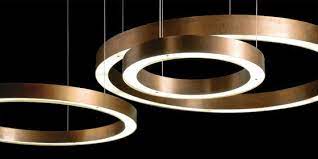 light ring horizontal by henge beleuchtung wohnzimmer decke anhanger beleuchtung lampen und leuchten