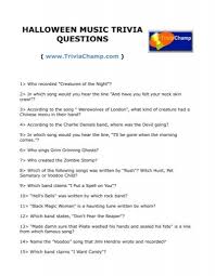 2010s trivia questions and answers. Halloween Music Trivia Questions Trivia Champ