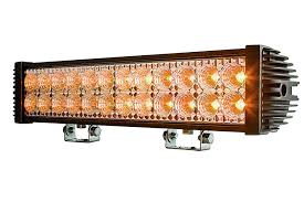 18 Dual Row Off Road Amber Led Light Bar 45w 1 950 Lumens Super Bright Leds