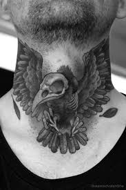 Bird Tattoos For Guys On Neck 29 Neck Tattoos Designs For Men Neck Tattoo For Guys Best Neck Tattoos Neck Tattoo