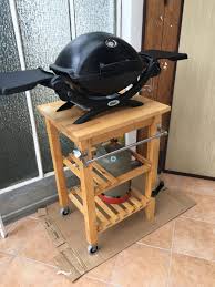 Die Grillsation Ikea Hack Weber Q1200 Kleines Wohnzimmer Mobel Kaufen Q1200