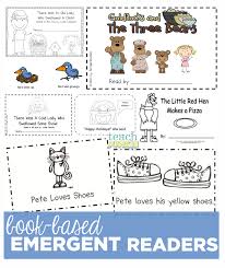 52 Free Emergent Readers For All Year Long Emergent Readers Kindergarten Preschool Reading Kindergarten Readers