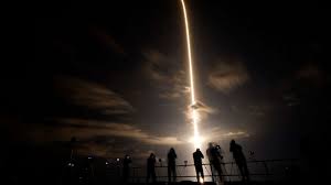 — spacex postponed the latest launch of a new starlink satellite fleet again saturday (july 11) citing the need for more checks of the mission's falcon 9 rocket. Spacex Launches 4 Astronauts To Iss On Recycled Rocket And Capsule Abc News
