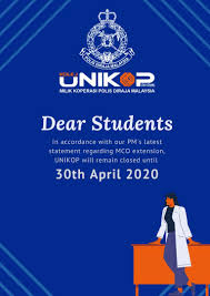 Malaysians will find out if with just three days remaining for the current movement control order (mco), prime minister tan sri. Announcement Dear Students Announcement Student