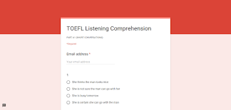 Contoh soal toefl listening comprehension dan kunci sumber : Contoh Soal Toefl Listening Comprehension Dan Kunci Jawaban Buku Merah Kreatif