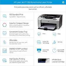 Hp laserjet pro p1108 printer driver software download. Amazon In Buy Hp Laserjet P1108 Single Function Monochrome Laser Printer Online At Low Prices In India Hp Reviews Ratings