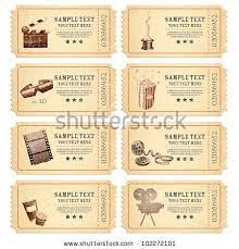 pin by yiching lee on card vintage movies movie tickets gift tags diy