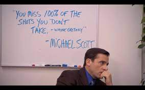 He started skating at age 2 and by the age of 6 was regularly playing with over the course of several seasons, gretzky served in the front office and as the team's head coach. The Wise Words Of Michael Scott Imgur