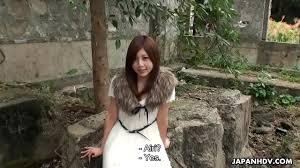 Claiming that she is in order to shoot her first porn movie ever, this cute  Japanese teen doesnt look stressed. Instead, she gladly raises her skirt  and shows her bushy twat to