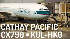3h 50min is the average flight time from kuala lumpur to hong kong intl. Cathay Pacific Cx790 Flying From Kuala Lumpur To Hong Kong Youtube