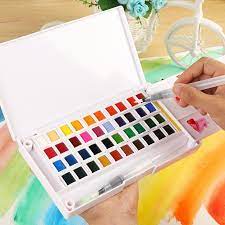 Cheap Water Color Buy Directly From China Suppliers Professional Solid Watercolor Paint Box With P School Art Supplies Art Painting Supplies Painting Supplies