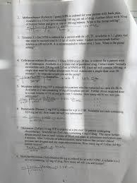 1 gram = 0.986 milliliter: 2 Methocarbamol Robaxin 1 Gram Ivpb Is Ordered For Chegg Com