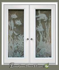 This type of frosted glass requires ceramic to be painted on the glass. Hurricane Proof Doors Etched Glass Doors Florida