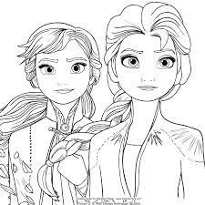 Desene de colorat cu printesa elsa si anna din frozen planse de. Dibujo De Elsa Y Anna De Frozen 2 Para Colorear Elsa Coloring Pages Frozen Coloring Pages Disney Princess Coloring Pages