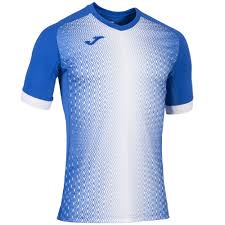 Supernova T Shirt Royal White S S Joma