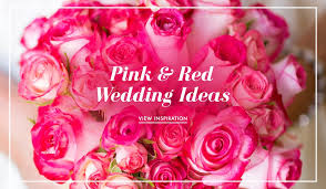 Choose from rose guest books, ring pillows and more. 25 Romantic Pink Red Ideas For Your Wedding
