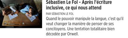 Cette page a pour objet de promouvoir les actualités relatives à l'écriture inclusive et à. Ecriture Inclusive Dossier Sur Un Pays Qui Ne Trouve Plus Ses Philippe Sollers Pileface