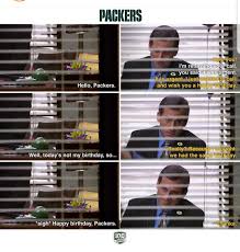 Jan Wishing The Green Bay Packers A Happy Birthday Dundermifflin If you want to find the other picture or article about green bay birthday cards 78 best. jan wishing the green bay packers a