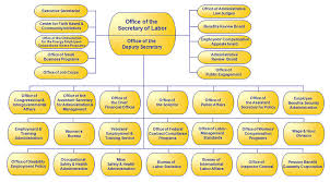 us deparment of labor organization chart