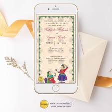 Create online ladies sangeet/mehndi ceremony invitation card free. Haldi Invitation Card Invitation Video Animated E Card Online Maker Templates Happy Invites