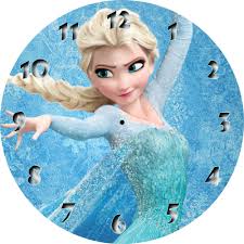 Manualidades para aprender la hora de una forma cómo hacer un reloj con un cd. Vamos A Hacer Un Reloj Para Ninos Con Frozen Dibujos Para Relojes