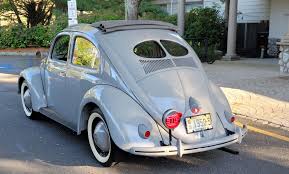 Image result for Silver Gray 1950 Beetle