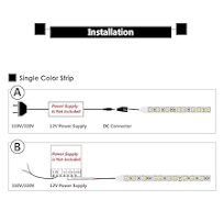 Amazon.com: HAUTY Tira de luz LED verde impermeable, 16 pies/16.4 ft  SMD5050 300 LED DC12V cinta LED flexible cortable (sin enchufe de  alimentación de ...