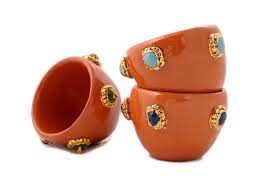 فناجيل قهوه من الفخار من صنع ذوي الاحتياجات glassware tableware mugs