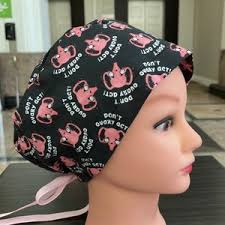 Louis + Phil OB/GYN Words Berretto da chirurgo unisex con laccio posteriore 