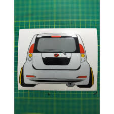 Tempahan perodua myvi 2011 yang mula dibuka bermula 4 jun 2011 lepas dengan. Car Sticker Gambar Kereta Perodua Myvi Ezi 2010 Tempah Sticker Kereta No Plate Nama Sendiri Shopee Malaysia