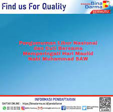 Maulid nabi merupakan momentum untuk kita merefleksikan diri kembali. Pengumuman Tentang Hari Libur Nasional Dan Cuti Bersama Memperingati Hari Maulid Nabi Muhammad Saw Portal Web Ubd Universitas Bina Darma Palembang Indonesia