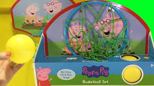 Kids Basketball Game Nick Jr Peppa Pig Basketball Set Highlights Fun Toy Basketball Games For Kids Cool Toys Wsu Basketball